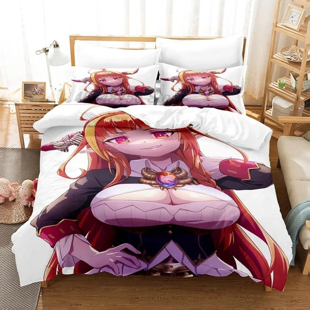 ing Kawaii Girls Kiryuu Coco Bedding Set Bed Set Teenager Bedroom Duvetcover Sets Bed Sheets