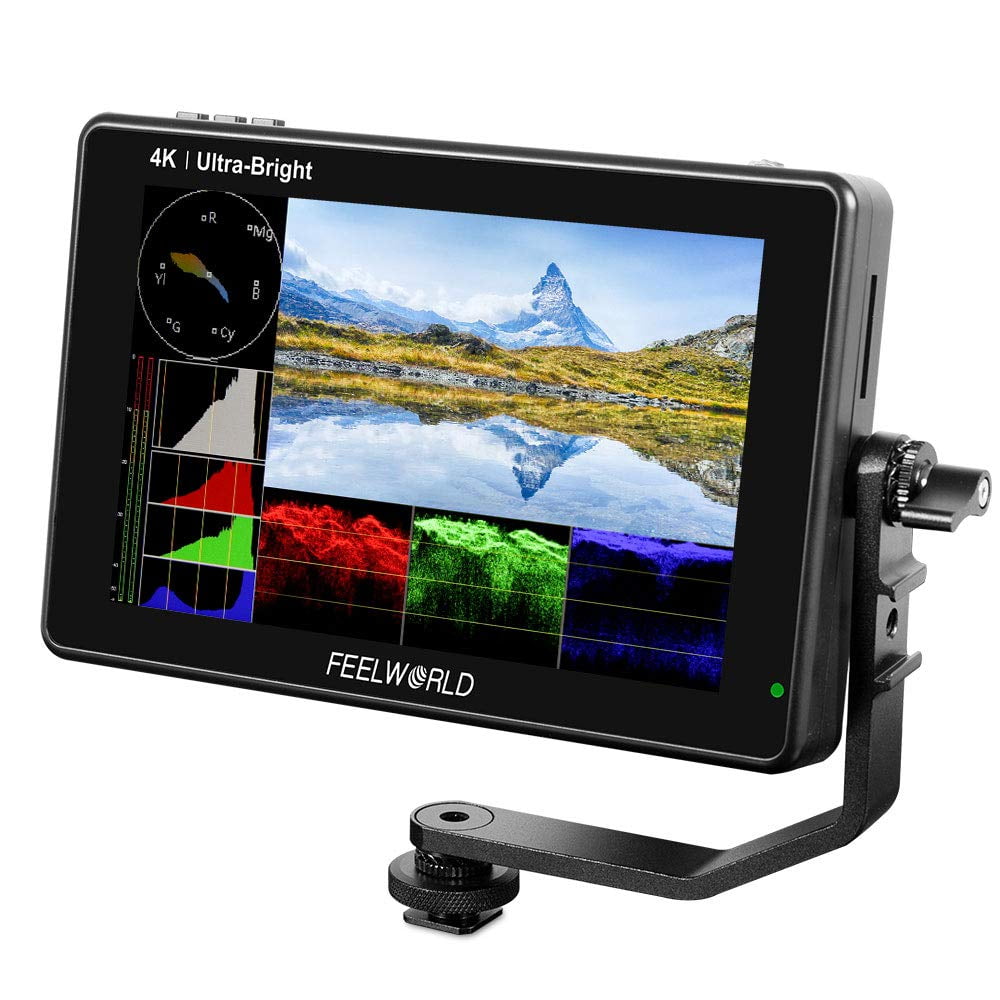 Cámara Y Monitor De Campo Feelworld Lut7 De 7 Pulgadas, Ultrabrillante, 2200 Nit