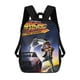 thumbnail image 1 of Volver al Futuro-theme Backpack, Campus style schoolbag Bookbag with Adjustable Shoulder Straps And Large Zip Compartment, Unisex Travel Bags., 1 of 6