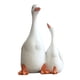 thumbnail image 2 of Madre Pato Y Patitos Estatuilla Escultura Resina Estatua Artesanía L 10X15cm, 2 of 5