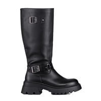 Botas Largas Mujer De Moda Tacon Grueso Vintage Weide Czy613