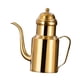 thumbnail image 1 of Botella Dispensadora de Aceite de Acero Inoxidable con Recipiente, Vertido Suave, Portátil, Fácil de Limpiar, para Uso Doméstico con Aceite de Oliva. Oro, 1 of 5