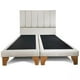 thumbnail image 1 of Cama 2 Plazas Con Base Dividida Crudo, 1 of 2