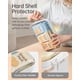 thumbnail image 4 of Caja organizadora transparente pakkabuu 25 cm × 20 cm × 5 cm – pack de 3, 4 of 7