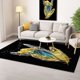 thumbnail image 3 of Alfombra Antideslizante Grande 140x200cm Estampada Moderna Para Piso, 3 of 7
