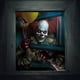 thumbnail image 5 of Cortina CCINEE Horror Joker para decoración de ventana de Halloween, 5 of 7