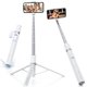 thumbnail image 1 of Trípode palo selfie K&F Concept con apertura automática y control remoto Bluetooth, 1 of 8