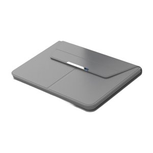 Bothyi - Funda Para Portátil De 13""/14"", Con Soporte Ajustable, Color Gris