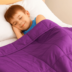 Glowup - Manta De Gravedad Niños Violeta 3.2K 152X102 Cm Manta De Peso