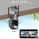 thumbnail image 2 of Camara de Seguridad Vigilancia Dual Visión Wifi Ip Negro, 2 of 3