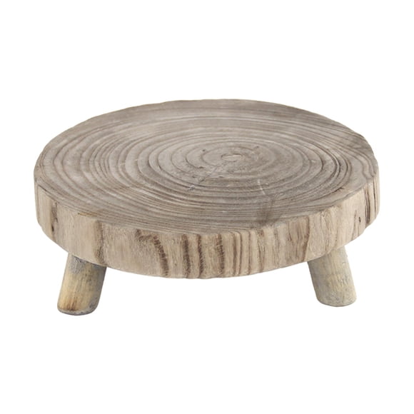 Accesorios Del Soporte De Exhibición De La Planta Con El Color De Madera M Del Taburete Del Macetero De Madera De Moda De 4 Patas