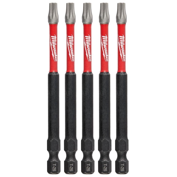 Bit Milwaukee Electric Shockwave Impact Duty T25, 3,5 cm, 2 unidades