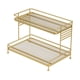 thumbnail image 1 of Organizador De Maquillaje Con Soporte Para Almacenamiento De Cosméticos De 2 Niveles Para Dormitorio Y Sala De Estar, 1 of 5