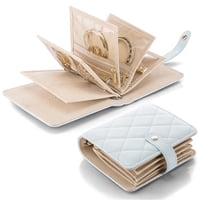 Xusx111 - Caso De Joyería De Viajes, Caja De Organizador De Joyería Portátil, Almacenamiento De Joyería A Prueba De Arañazos Para Anillos, Collares, Pendientes, Regalos Para Niñas De Viajeros Mujeres-