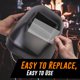 thumbnail image 4 of Cobertura para lente de soldadura AMERICAN MUTT TOOLS 5 × 11 cm 25 unidades, 4 of 7