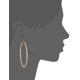 thumbnail image 2 of Pendientes GUESS Basic Gold con forma de aro grande con forma de diamante, 2 of 2