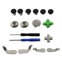 Kit De Botones Y Paletas Aaronmei Para Control Xbox One Elite Negro