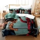 thumbnail image 1 of Dead-pool 3 PCS Comforter Set with 2 Pillowcases,Deadpoo-l Bedding Set Sheet Set for Kids Adults,All Season Lightweight, 1 of 5