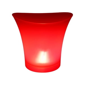 Bothyi - Luminous Wine Drinks Cooler Bucket 5L Para Home Wedding Party Red Light