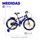 thumbnail image 3 of Bicicleta Niño Infantil Montain Bike Mtb Con Ruedas Aro 16 Azul, 3 of 6