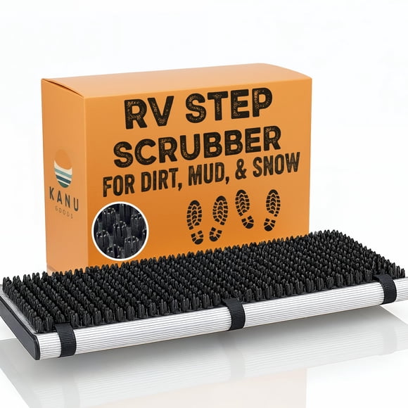 Fundas para peldaños para autocaravanas KANU GOODS TrailScrubber para peldaños y escaleras de autoca