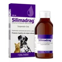 Silimadrag - Suplemento Nutricional Para Perros Y Gatos - Suspensión Oral X 120 Ml