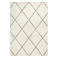 Modalfo - Alfombra Florida Blanca 160 X 230 Cm