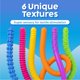 thumbnail image 2 of BUNMO Gusanos Antiestrés Pack de 6 - Juguetes Sensoriales para Niños, 2 of 9