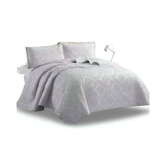 quilt cubrecama TUFTING DE LUJO SUAVE KING 08