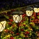 thumbnail image 1 of Luces solares para jardín GIGALUMI, paquete de 8, impermeables, blanco cálido, 1 of 4