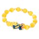 thumbnail image 4 of Chino Feng Shui Obsidian Bead Pixiu Charms Pulsera Joyería Amarillo, 4 of 5