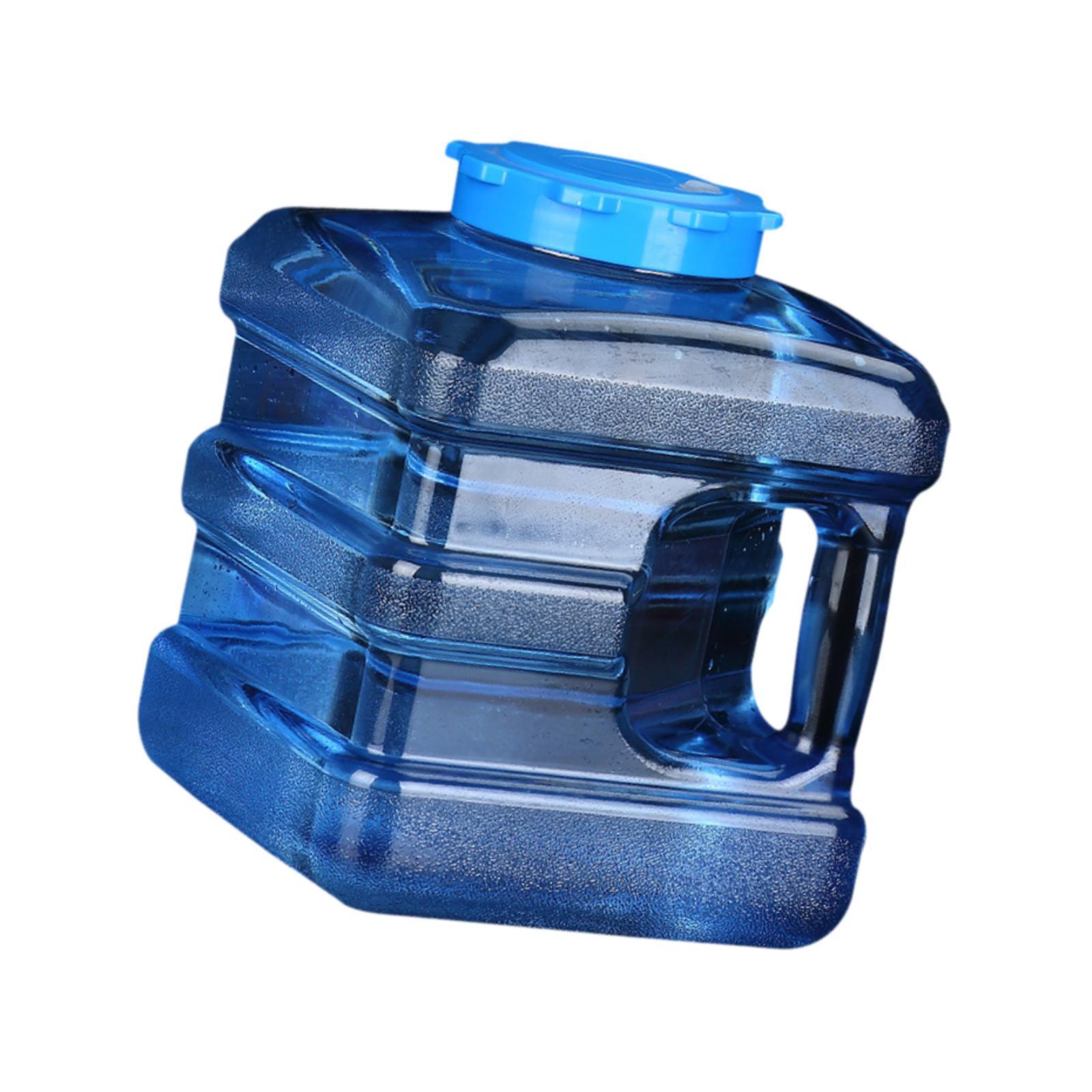 Magideal - Contenedor De Agua Para Almacenamiento De Agua, Jarra Cuadrada Con Asa, Depósito De Botella De Agua, Camping Para Coche, Conducción, Jardín, Mochilero