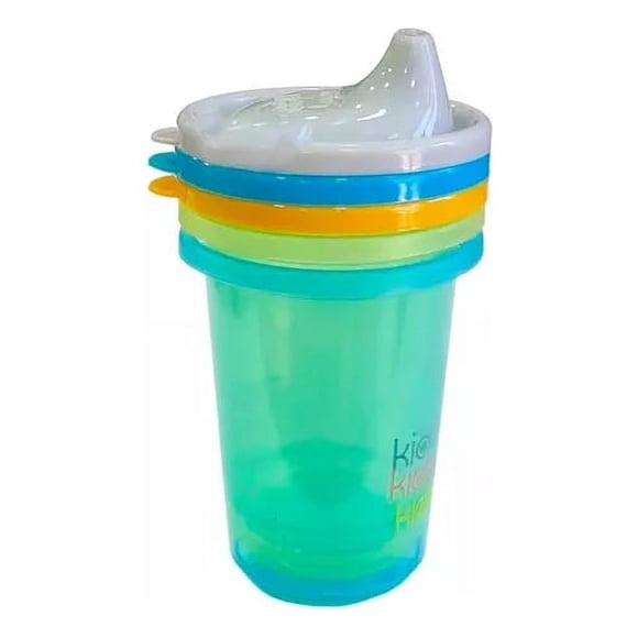 Set 3 Vasos Termos Para Tomar Jugo Keep Kido Verde