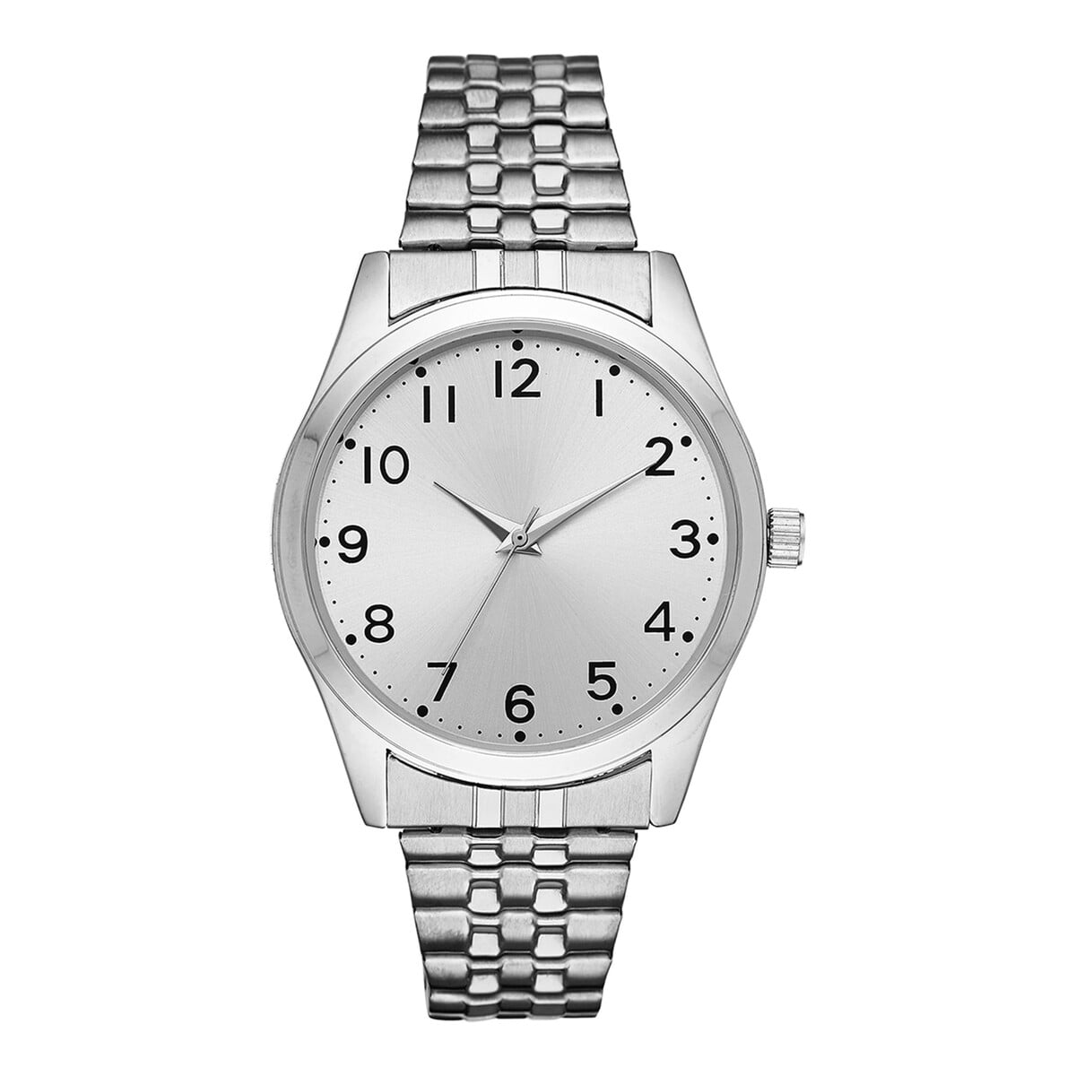 Reloj Hombre George Acero Inoxidable Silvertone Quartz | Lider