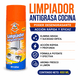 thumbnail image 2 of Limpiador Antigrasa Cocina 400ml Spray Desengrasante Multiuso Acción Rápida Aroma Limón BM, 2 of 4