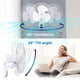 thumbnail image 3 of Ventilador de pared Commercial Cool CCFWR16W 40 cm con mando a distancia, 3 of 6