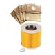 thumbnail image 2 of Filtro de aspiradora con 5 bolsas de polvo Filtros de doble capa de alta absorción para A2656 Accesorio de aspiradora Piezas fáciles de instalar, 2 of 5