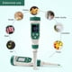 thumbnail image 3 of Medidor digital de pH para alimentos de 0,00 a 14,00 con sensores de alta precisión, probador inteligente de temperatura y acidez, control por aplicación móvil Bluetooth para elaboración de cerveza, f, 3 of 7