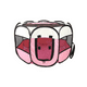 thumbnail image 1 of Corral Mascotas Portátil Multifuncional Perros Gatos Talla L Rosa, 1 of 3