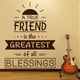 thumbnail image 2 of Decomural A True Friend Friendship WS-46221, 2 of 2