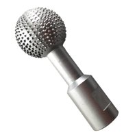 Ioensy - Accesorio De Carpintería Para Grabado Y Pulido De Fresas Giratorias De Esfera Para Carpintería De 10Mm