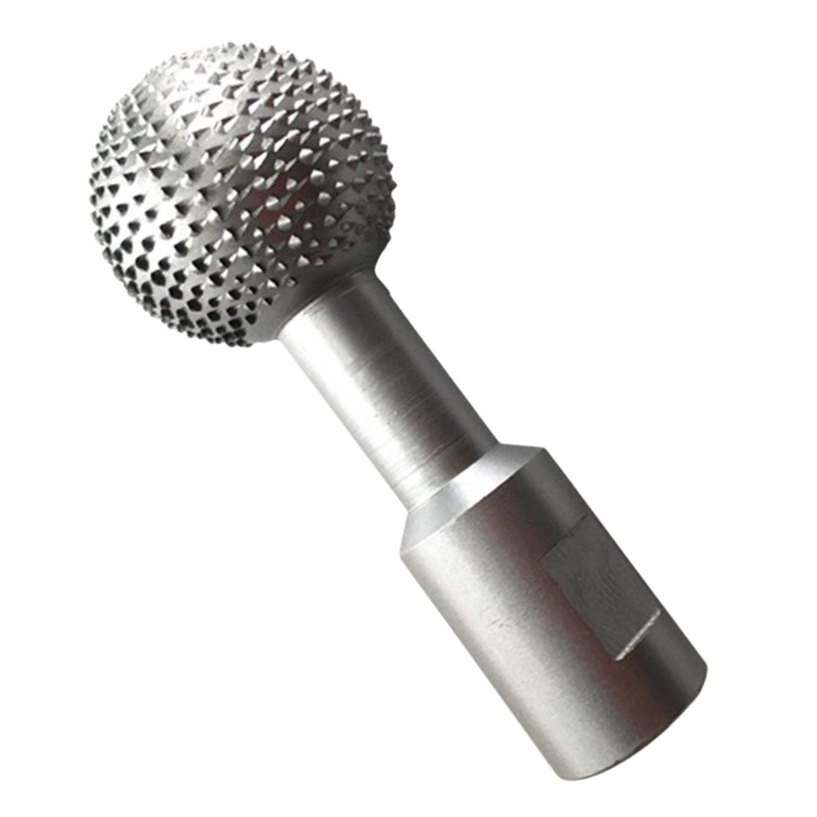 Magideal - Fresa Giratoria Esférica, Accesorio Para Carpintería, Fresa Giratoria De Metal Para Marcar Madera, Pulido, Grabado, Accesorio Para Amoladoras Angulare 14 Mm