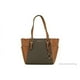 thumbnail image 1 of Cartera Michael Kors Women's 100% Cuero Logo Handbag, Café, 1 of 3