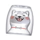 thumbnail image 3 of Espresso Y Taza De Café Shiba Inu Forma Para Capuchino Helado De Chocolate Caliente Transparente, 3 of 5