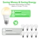 thumbnail image 3 of Bombillas LED BUBO A19 de 5 W (equivalentes a 40 W), 2700 K, 550 lm, E26, 24 unidades, 3 of 9
