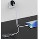 thumbnail image 2 of Cargador Rápido Vebner 35W GaN USB-C Dual y USB-A, 2 of 6