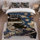 thumbnail image 1 of Astronomy Collage Themed Bedding Set Duvet Cover and Pillowcase Set, 1 of 5