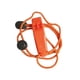 thumbnail image 3 of Silbato De Cuerda Con Cordones, Llavero Suave, Silbato Para Entrenadores De Pesca Al Aire Libre, Color Naranja, 3 of 3