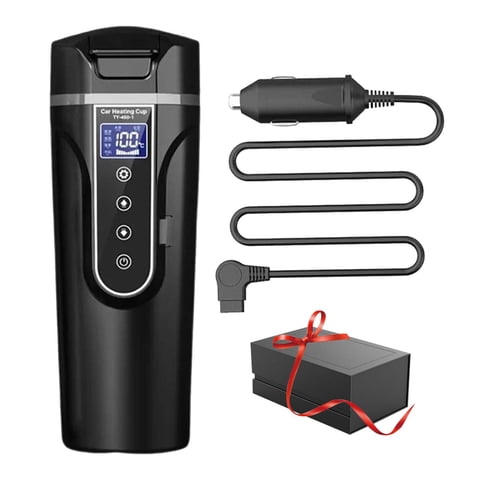 Bothyi - Tetera Eléctrica De Calentamiento Rápido Para Conductores De Automóviles, Té, Agua, Leche