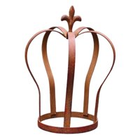 Magideal - Enrejado De Jardín Para Plantas En Macetas, Marco De Corona De Hierro, Enrejado De Flores, Decoración De Jardín Para Exteriores, Para Jardinería, Plan